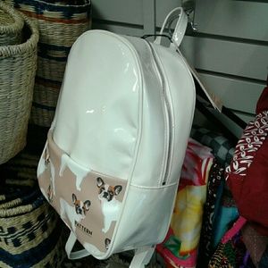 Super Cute French Bulldog Backpack! Cruelty Free!